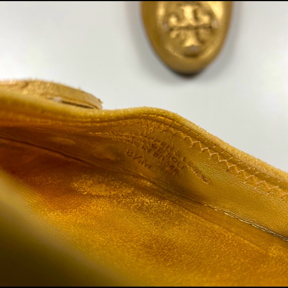 ☀️Tory Burch gold reva flats women's☀️ - Picture 6 of 6